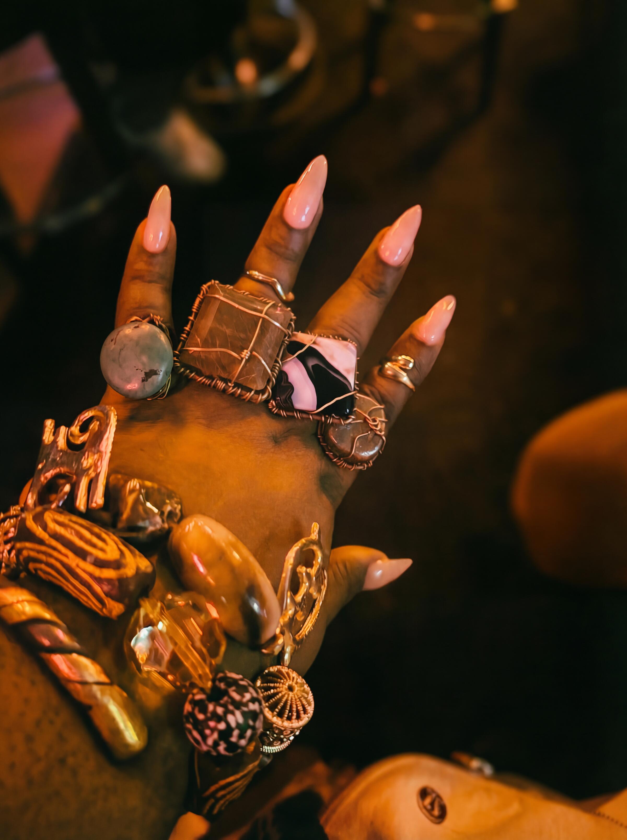 Manasseh - rings and jewelry detail
